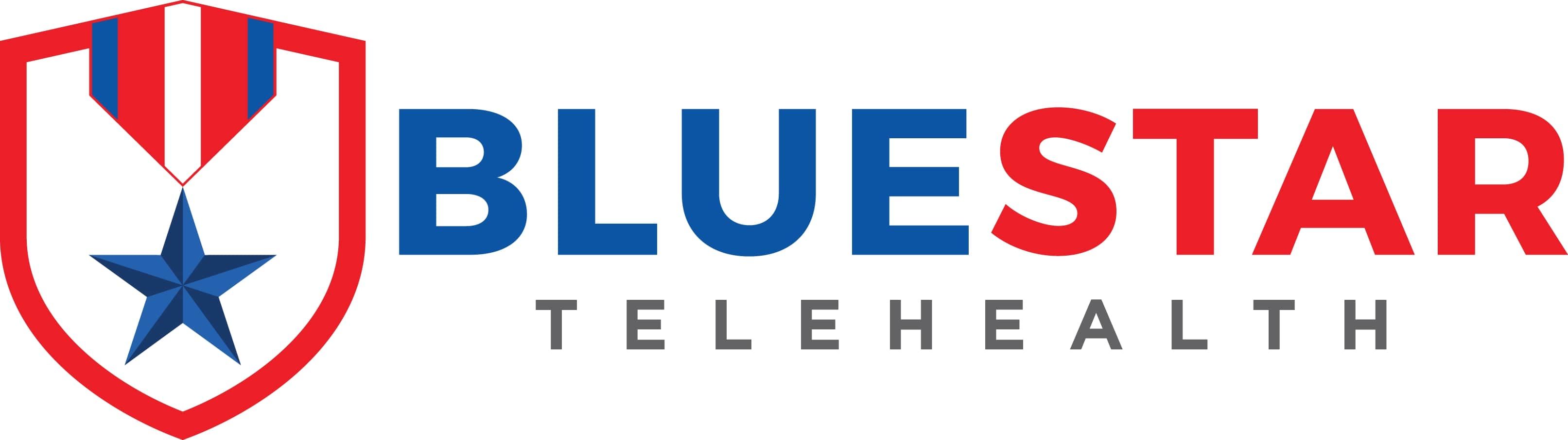 BlueStar TeleHealth Logo Horizontal 3226x907